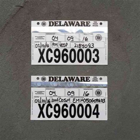 Delaware temp tag. Things To Know About Delaware temp tag. 